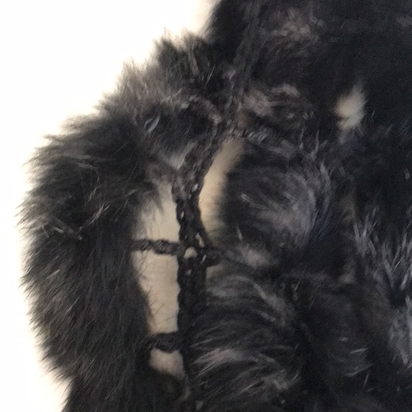 Black mink scarf - Picture 6 of 8